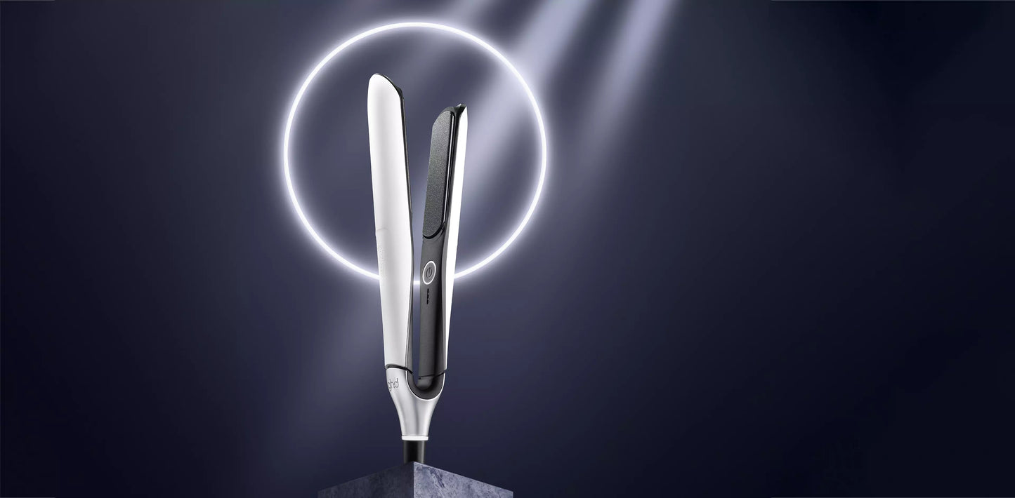 Plancha de pelo GHD Chronos Max styler negra/blanca (placas 43mm)