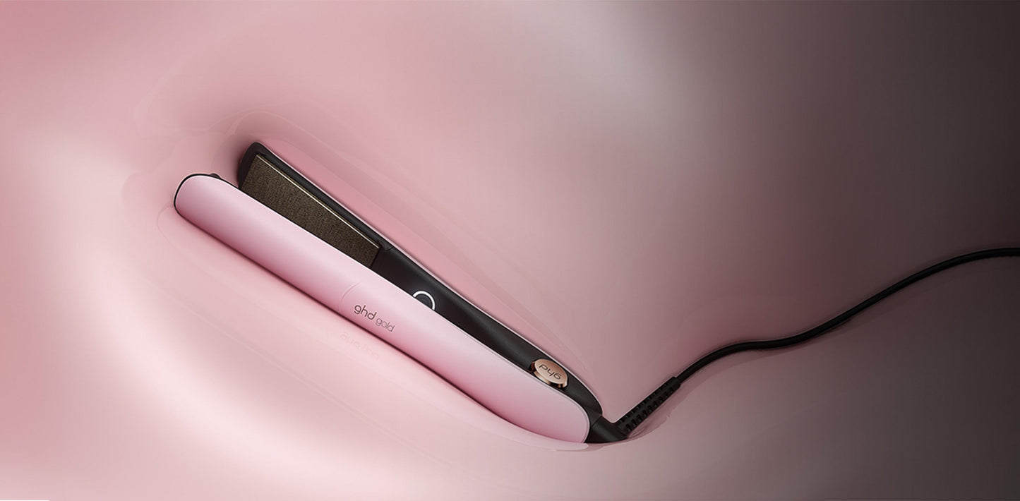 PLANCHA DE PELO GHD GOLD NEGRA/ROSA (PLACAS 26MM)